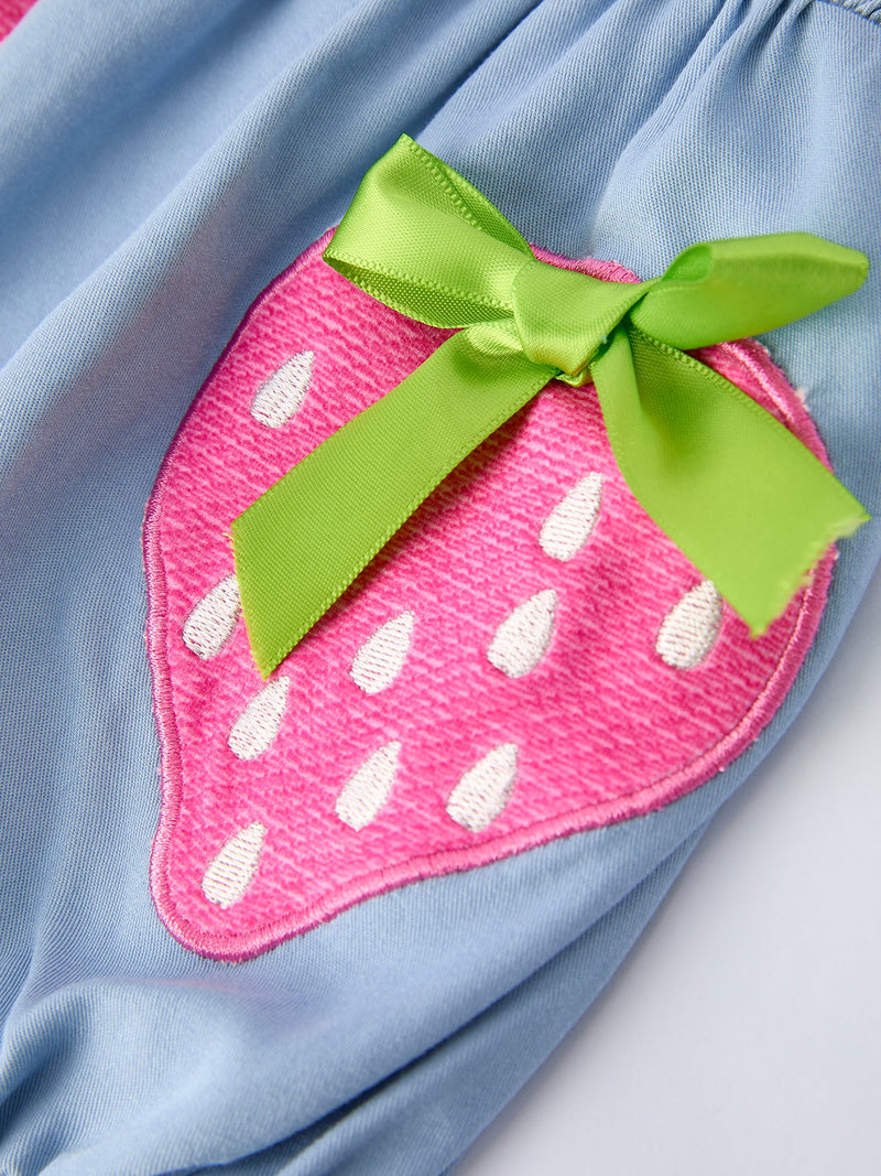Strawberry Baby Strawberry Romper - 4