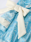 Spring Ocean Girls Romper Bow Ruffle - 5
