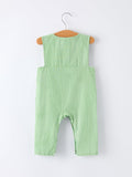 Spring Turtle Smocked Baby Boy Romper - 2