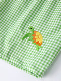 Spring Turtle Smocked Boy Set - 5