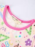 Back to School Girls Dress Bundle | 2 Boutique School Print Dresses - 3