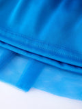 4th of July American Flag Girls Tulle Skirt - 5