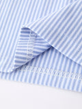 Boys Back To School Apple Polo Short Set - 4