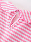 Girls Back to School Bow Pencil Twirl Dress - 10