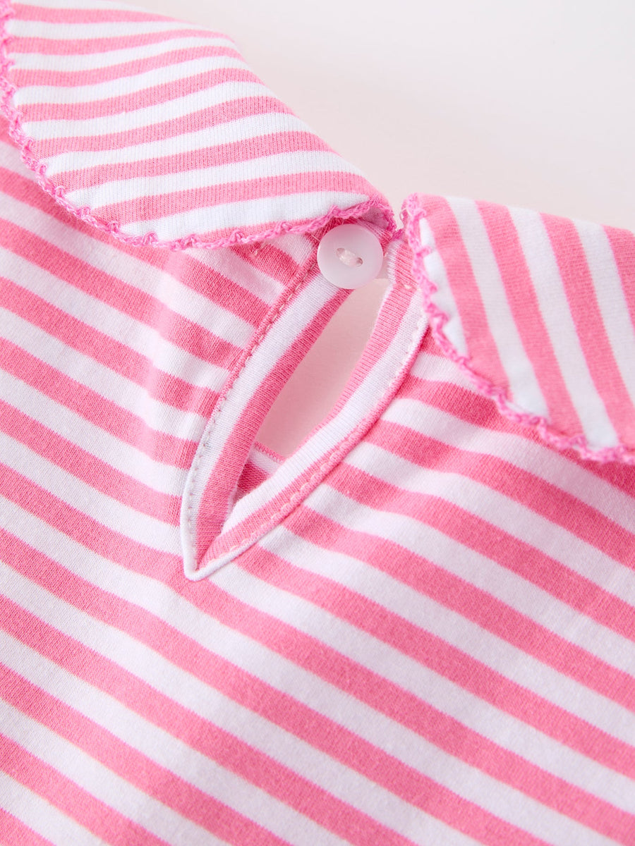 Girls Back to School Bow Pencil Twirl Dress