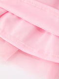 Back To School School Bus Girls Skirt Tulle Applique Skirt - 5