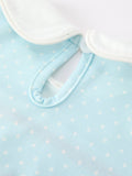 Back to School Apple Applique Girls Dress Petals Collar Bow - 4