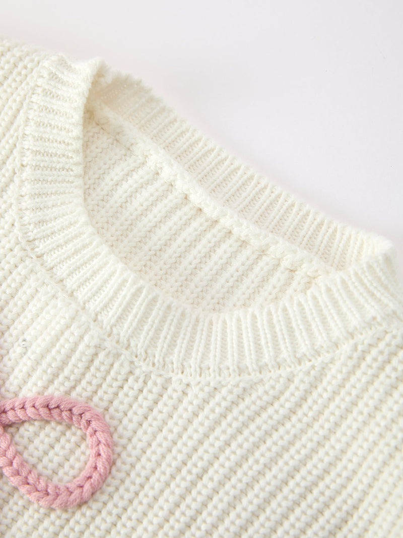 Winter Christmas Girls Pullover Sweater - 3