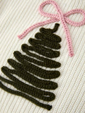 Winter Christmas Girls Pullover Sweater - 4