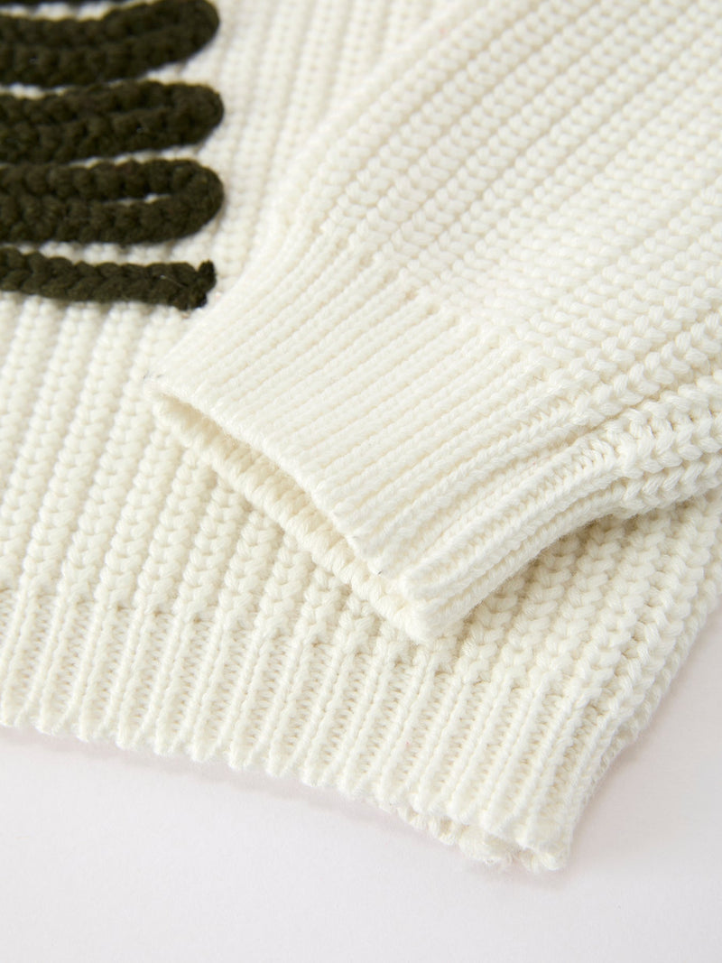 Winter Christmas Girls Pullover Sweater - 5