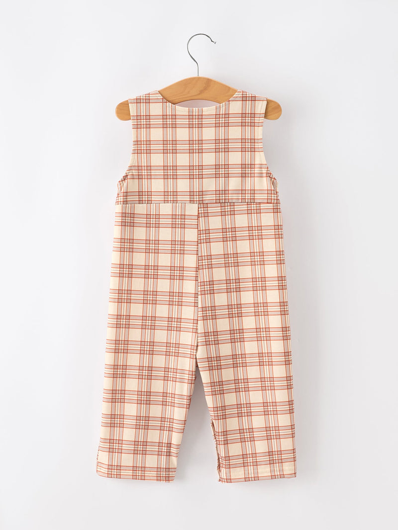 Thanksgiving Turkey Plaid Baby JonJon - 2