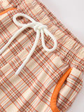 Thanksgiving Turkey Plaid Boys Pants Set - 3