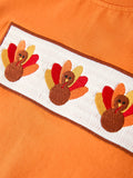 Thanksgiving Turkey Plaid Boys Pants Set - 5