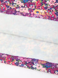 Pink Floral Petals Collar Girl Dress - 3