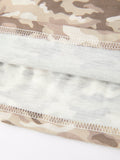 Duck Smocked Camo Girl Dress Bow Detail - 5