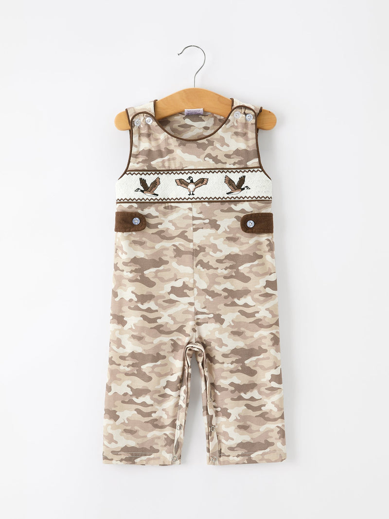 Duck Smocked Camo Baby Jonjon - 1
