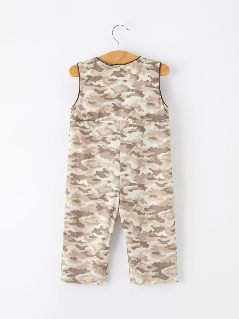 Duck Smocked Camo Baby Jonjon - 2