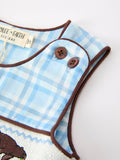 Bear Smocked Plaid Baby Jonjon - 3