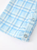 Bear Smocked Plaid Baby Jonjon - 5