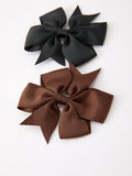 Fall Bow Hair Clip Set - 14