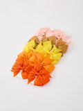 Fall Bow Hair Clip Set - 2