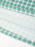 Western Plaid Horse Embroidered Girl Dress - 5