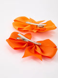 Fall Bow Hair Clip Set - 5