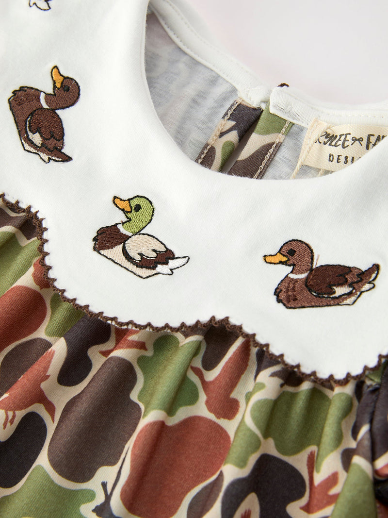 Duck Camo Girl Bloomer Set - 3