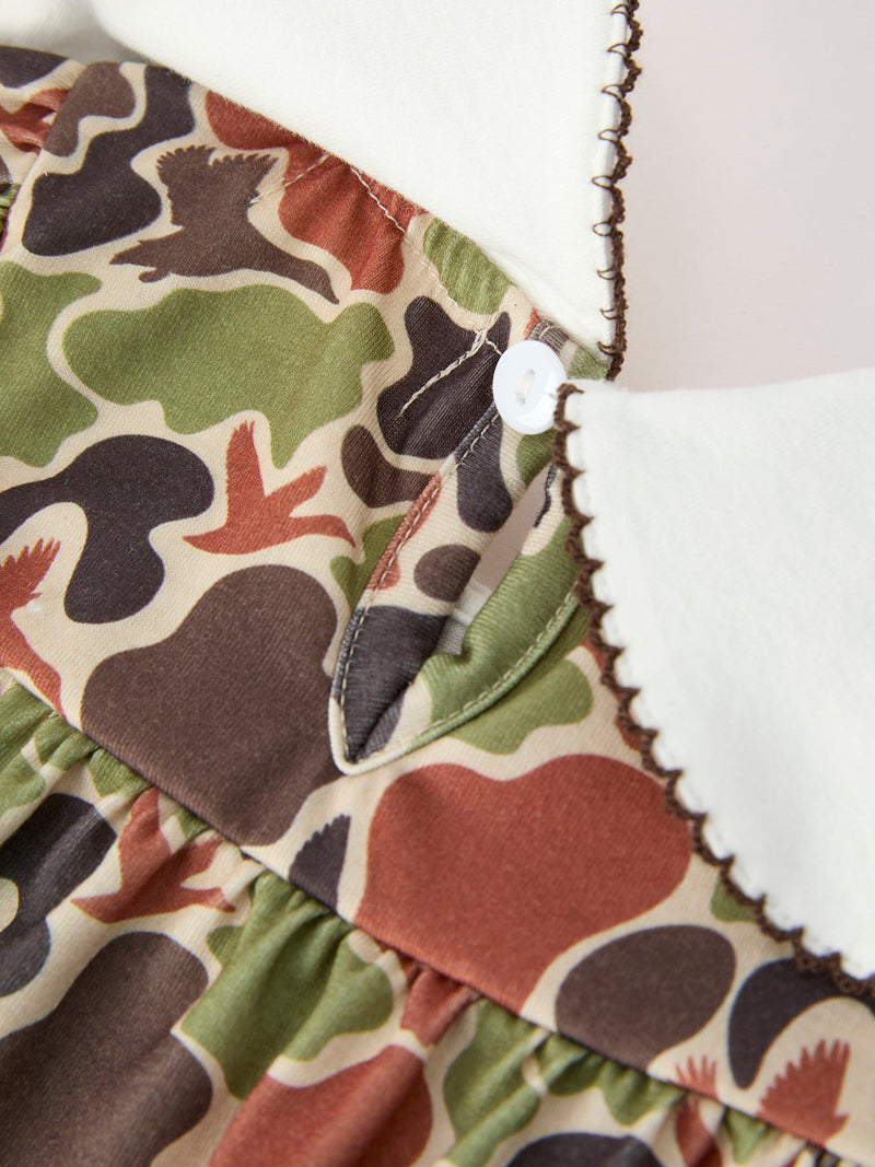 Duck Camo Girl Bloomer Set - 4