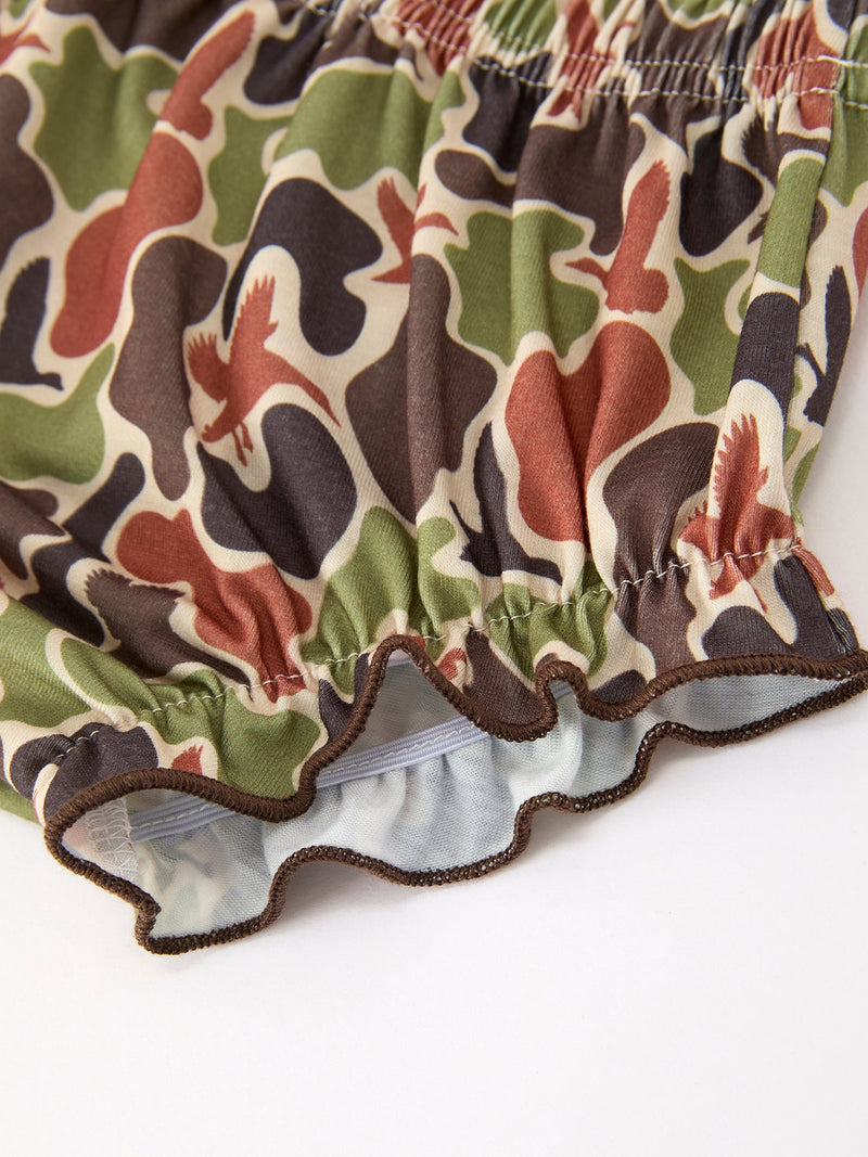 Duck Camo Girl Bloomer Set - 5