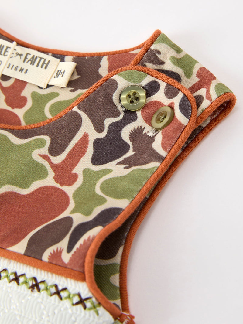 Duck Embroidered Camo Boy JonJon - 3