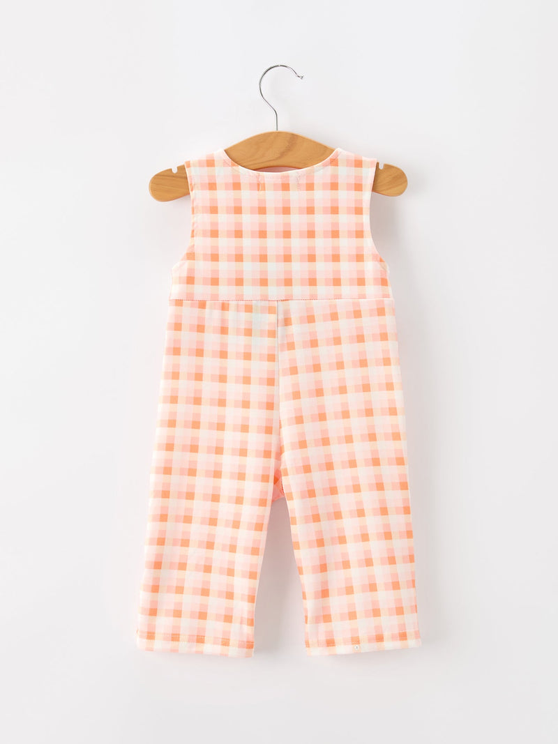 Halloween Pumpkin Plaid Boys JonJon - 2
