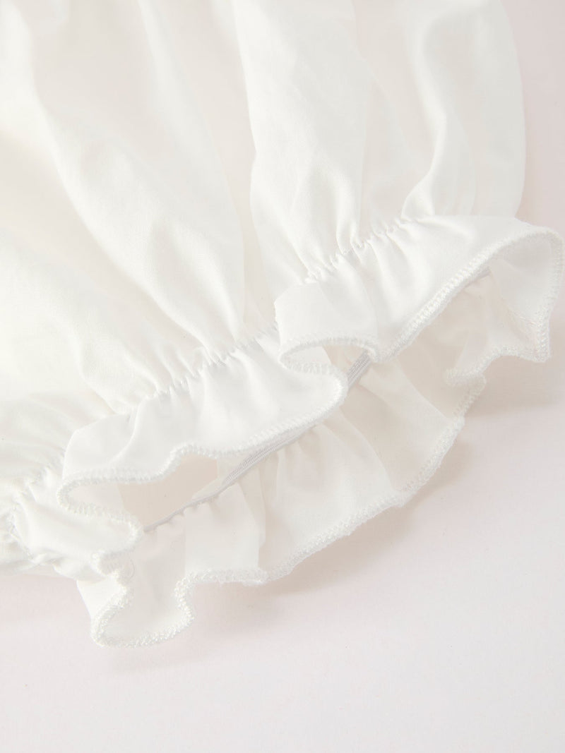 Church Christ Pink Cross Bishop Christening Girls Bloomer Set - 6