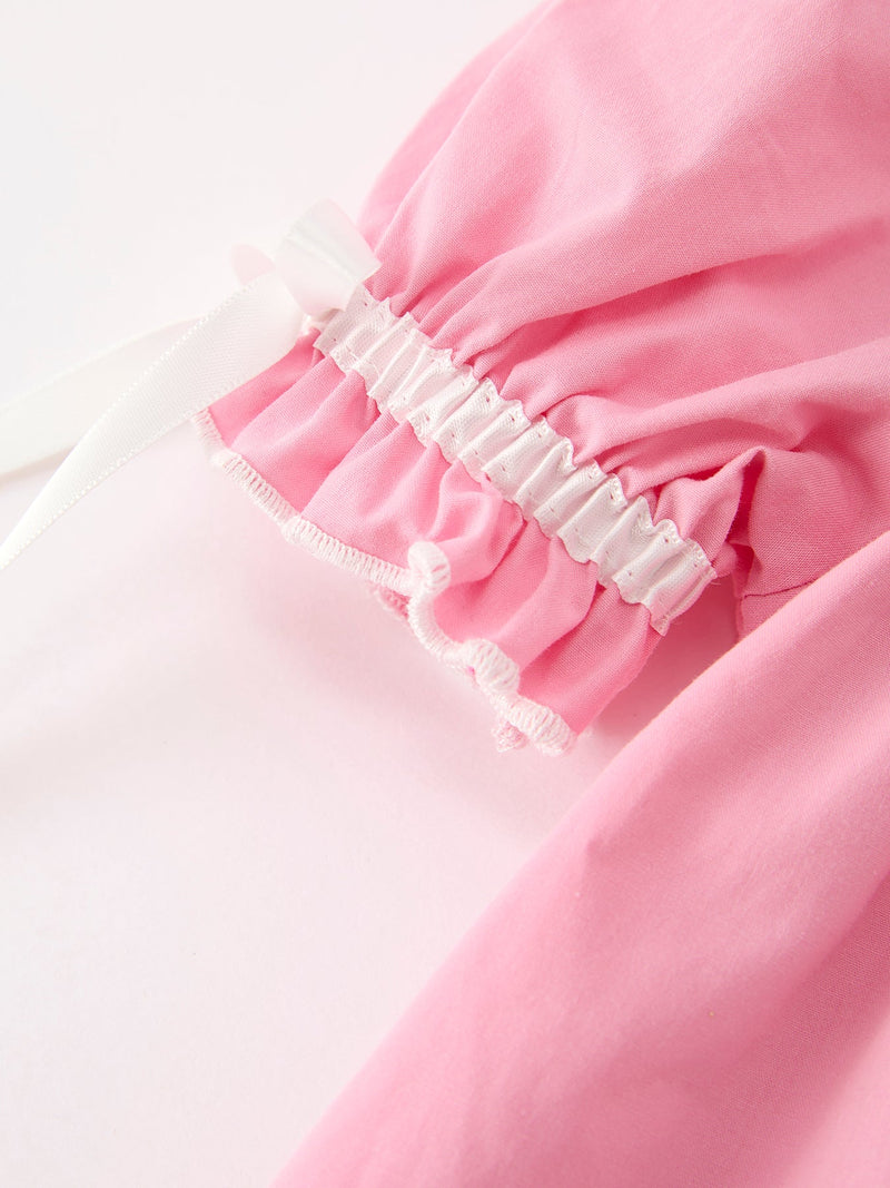 Church Christ White Cross Bishop Christening Girls Bloomer Set - 4