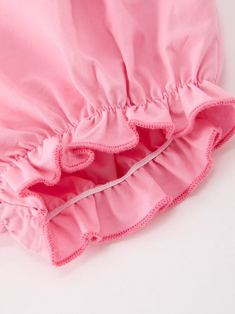 Church Christ White Cross Bishop Christening Girls Bloomer Set - 6