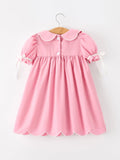 Church Christ White Cross Bishop Christening Girls Dress - 2
