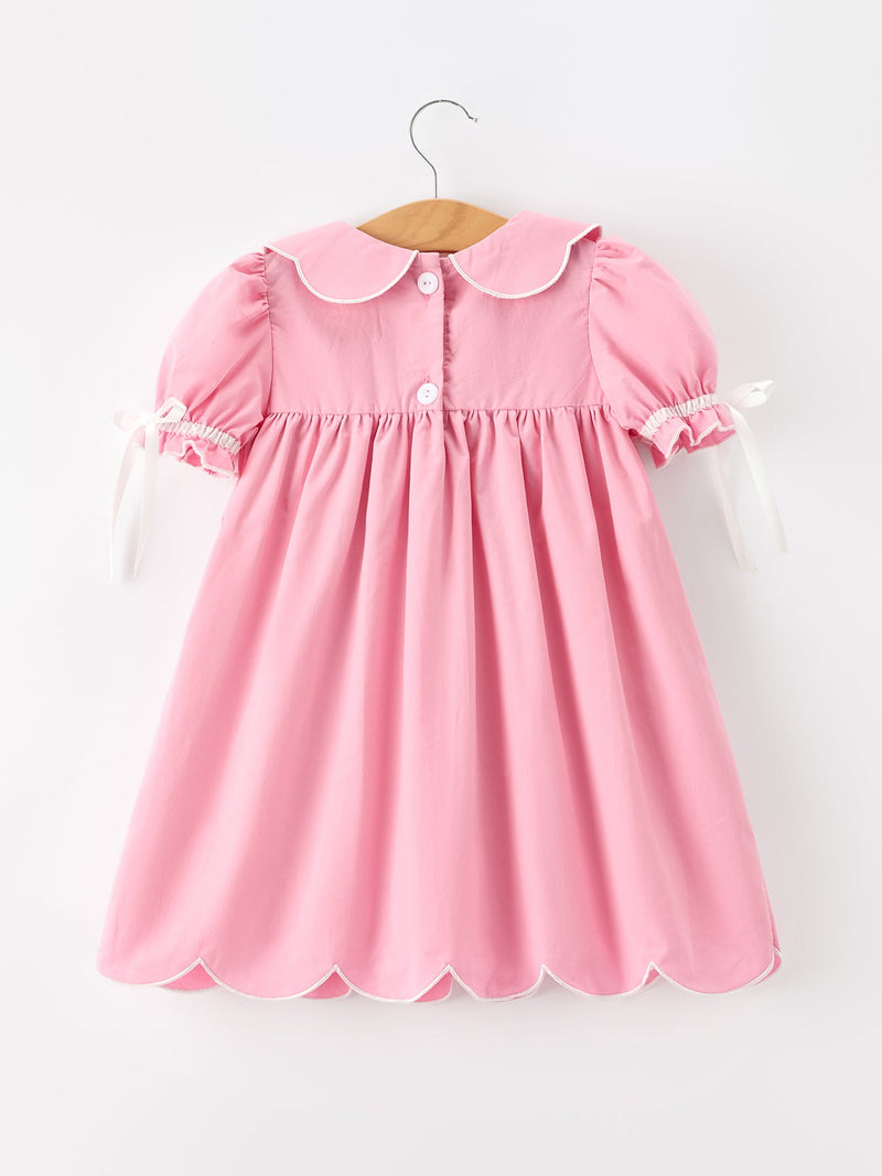 Church Christ White Cross Bishop Christening Girls Dress - 2