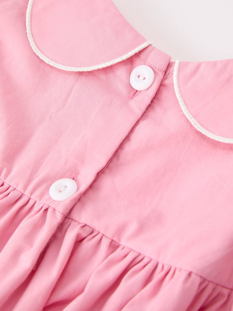 Church Christ White Cross Bishop Christening Girls Dress - 5