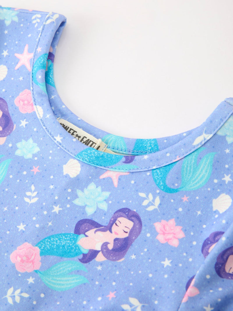 Ocean Fantasy Twirl Girls Dress - 3