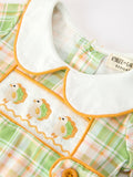 Thanksgiving Turkey Smocked Baby Boy JonJon - 3