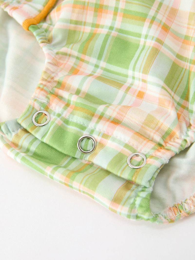 Thanksgiving Turkey Smocked Baby Boy JonJon - 4