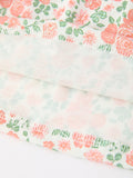 Fall Blush Floral Girls Dress Smocked Petal Collar - 5
