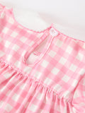 Halloween Ghost Embroidered Girls Bloomer Set Peter Pan Collar - 4