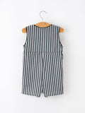 Halloween Ghost Smocked Boys Jon Jon Embroidered Romper - 2