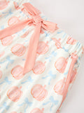 Mommy and Me Fall Pumpkin Print Pajama Set - 11