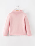 Girls Christmas Candy Cane Bow Knit Sweater - 2