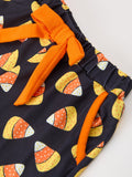 Halloween Candy Corn Mommy and Me Pajama Set Matching Lounge Set - 7