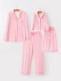 Halloween Ghost Mommy and Me Pajama Set Lounge Set - 1