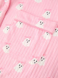 Halloween Ghost Mommy and Me Pajama Set Lounge Set - 9