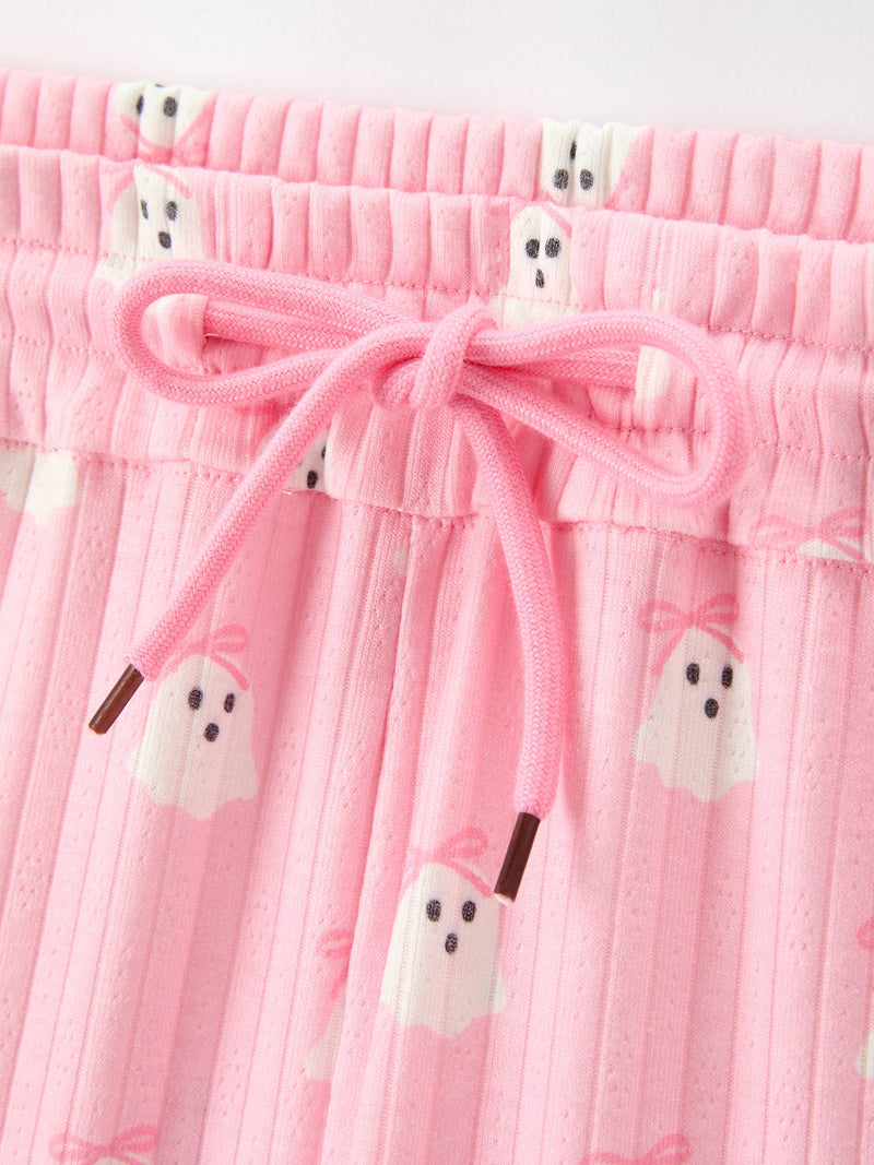 Halloween Ghost Mommy and Me Pajama Set Lounge Set - 10